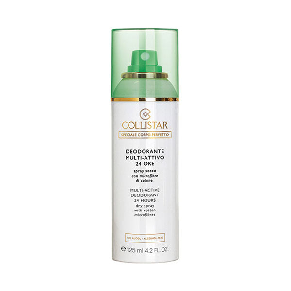 COLLISTAR DEODORANTE MULTI-ATTIVO 24 ORE SPRAY A SECCO 125 ML - Tre Pi Profumerie