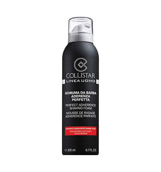 COLLISTAR UOMO SCHIUMA BARBA ADERENZA PERFETTA BARBE DURE 200 ML - Tre Pi Profumerie