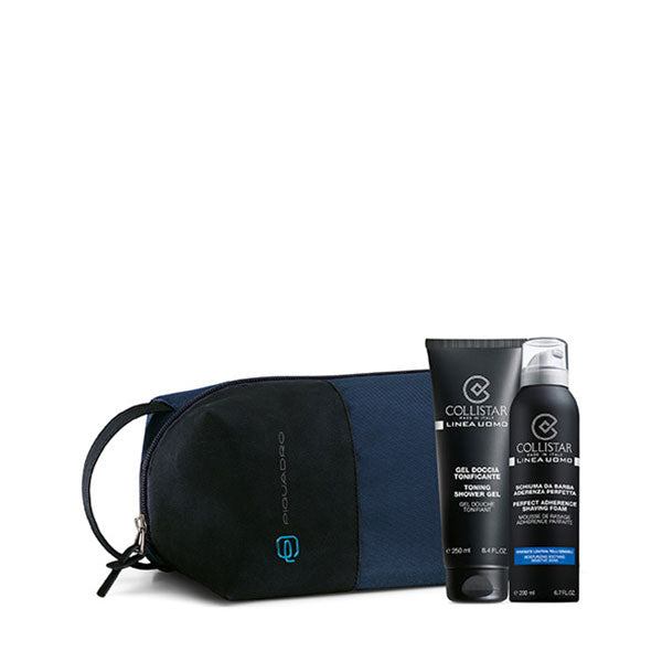 COLLISTAR COFANETTO PIQUADRO GEL DOCCIA 250 + SCHIUMA BARBA 200 - Tre Pi Profumerie
