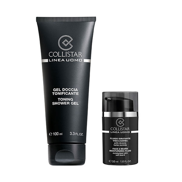 COLLISTAR COFANETTO FLUIDO IDRATANTE 50 + GEL DOCCIA TONIFIC 100 - Tre Pi Profumerie