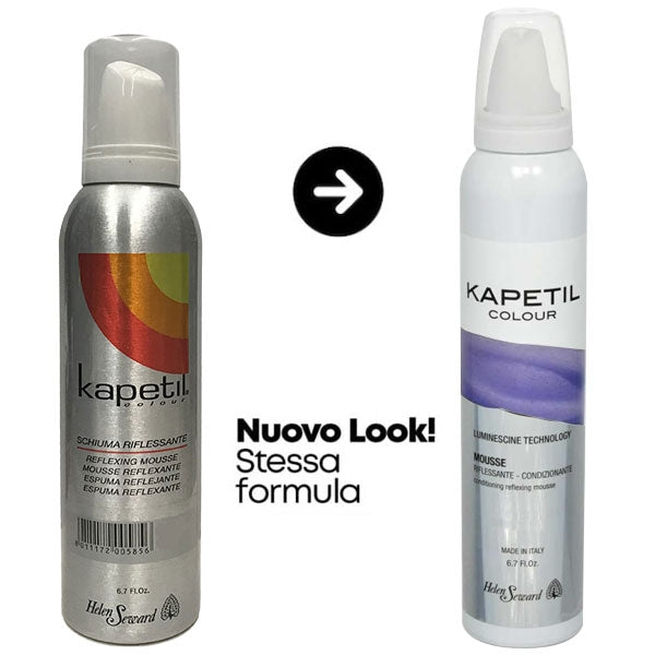 KAPETIL SCHIUMA RIFLESSANTE ARGENTO 200 ML - Tre Pi Profumerie