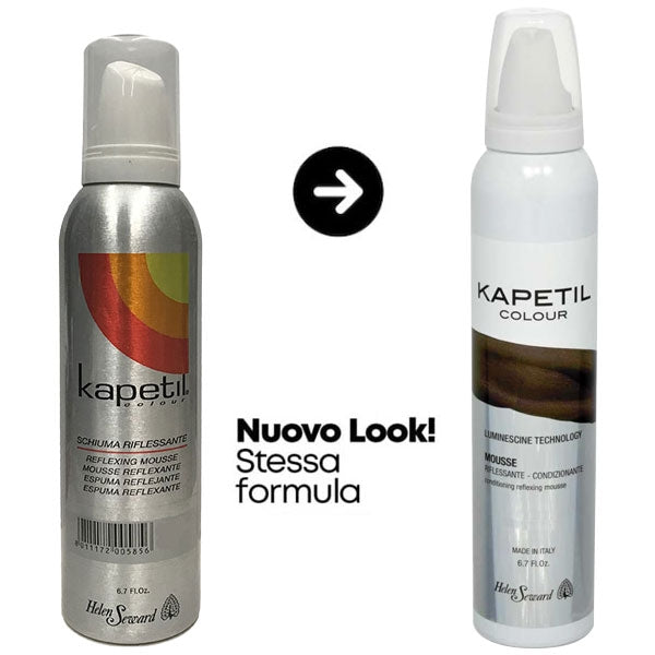 KAPETIL SCHIUMA RIFLESSANTE CASTANO 200 ML - Tre Pi Profumerie