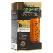 KATIVA ARGAN OIL 4 OILSPROTECTION SOFTNESS E SHINE 60 ML - Tre Pi Profumerie