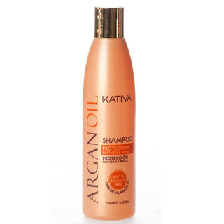 KATIVA ARGAN OIL SHAMPOO PROTECTION SOFTNESS E SHINE 250 ML - Tre Pi Profumerie