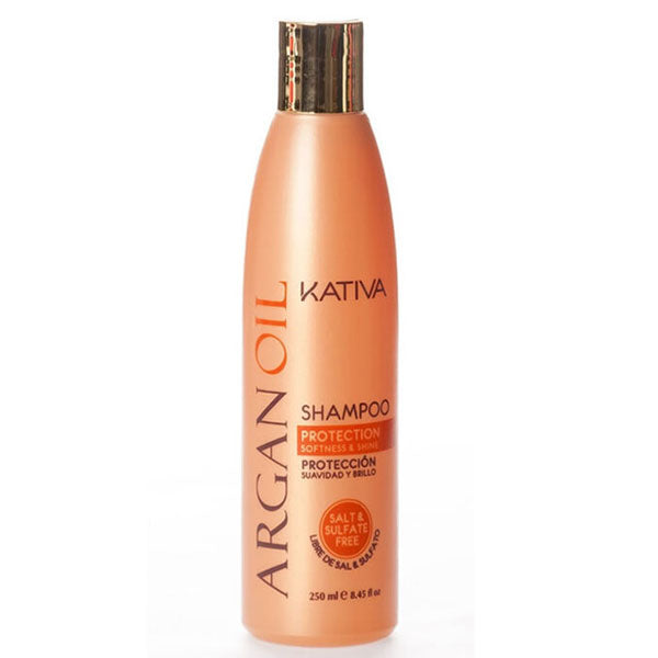 KATIVA ARGAN OIL SHAMPOO PROTECTION SOFTNESS E SHINE 250 ML - Tre Pi Profumerie