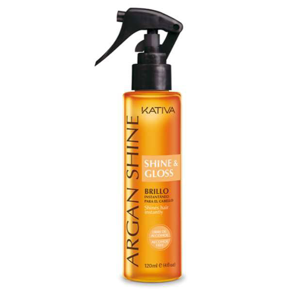 KATIVA ARGAN SHINE 4 ORGAN OIL SHINE E GLOSS BRILLO 120 ML - Tre Pi Profumerie