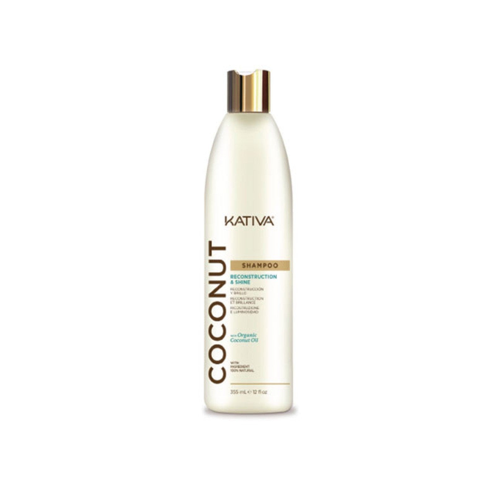 KATIVA COCONUT SHAMPOO RECONSTRUCTION & SHINE 355 ML