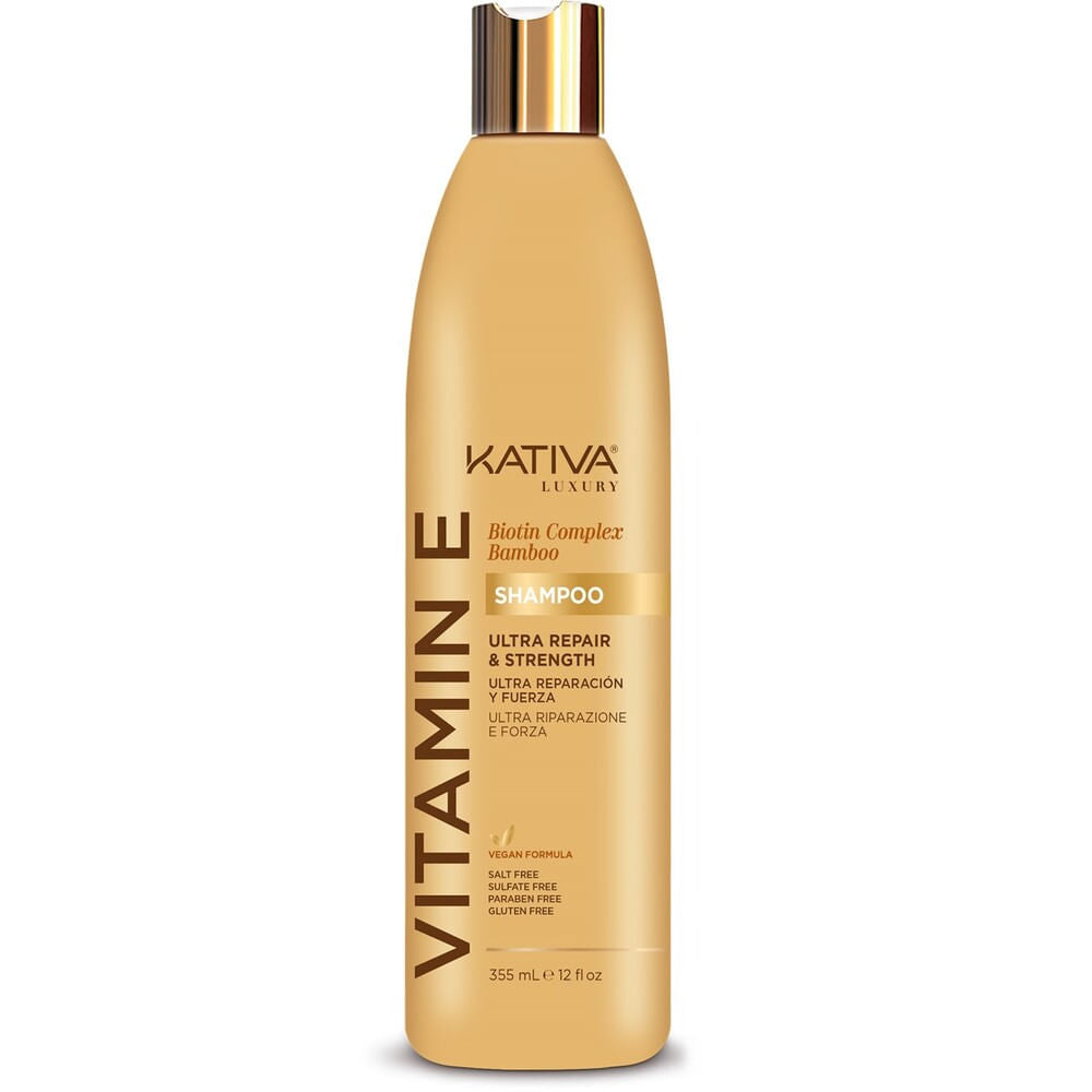 KATIVA VITAMIN E SHAMPOO ULTRA REPAIR AND STRENGTH 355 ML