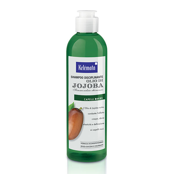 KELEMATA SHAMPOO DISCIPLINANTE OLIO JOJOBA CAP RICCI 250 ML - Tre Pi Profumerie