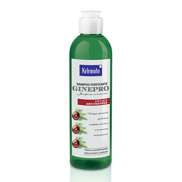 KELEMATA SHAMPOO PURIFICANTE GINEPRO ANTIFORFORA 250ML - Tre Pi Profumerie