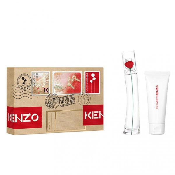 KENZO FLOWER BY KENZO COFANETTO EDT - BODY LOTION - Tre Pi Profumerie