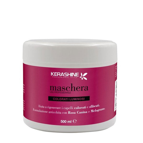 KERASHINE MASCHERA CAPELLI COLORATI LUMINOSI 500 ML - Tre Pi Profumerie