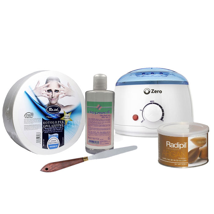 KIT PROFESSIONALE EPILAZIONE COMPLETO ARGAN - Tre Pi Profumerie