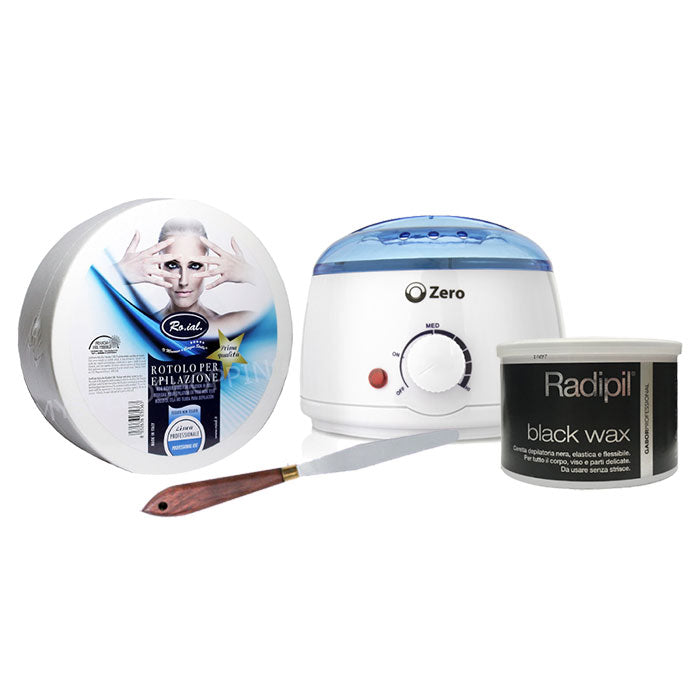 KIT PROFESSIONALE EPILAZIONE BLACK - Tre Pi Profumerie