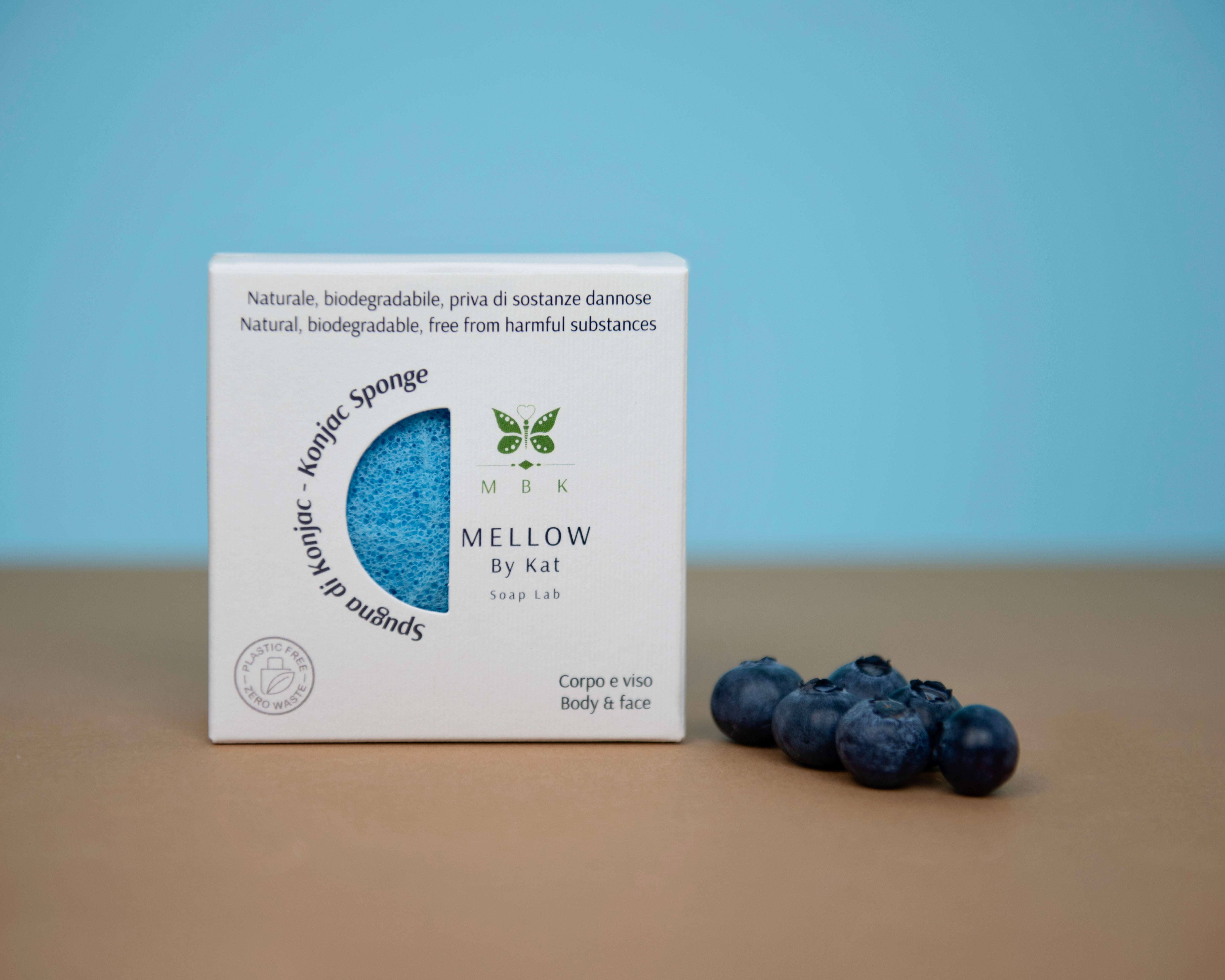 MBK - Mellow By Kat Spugna di Konjac Viso e Corpo