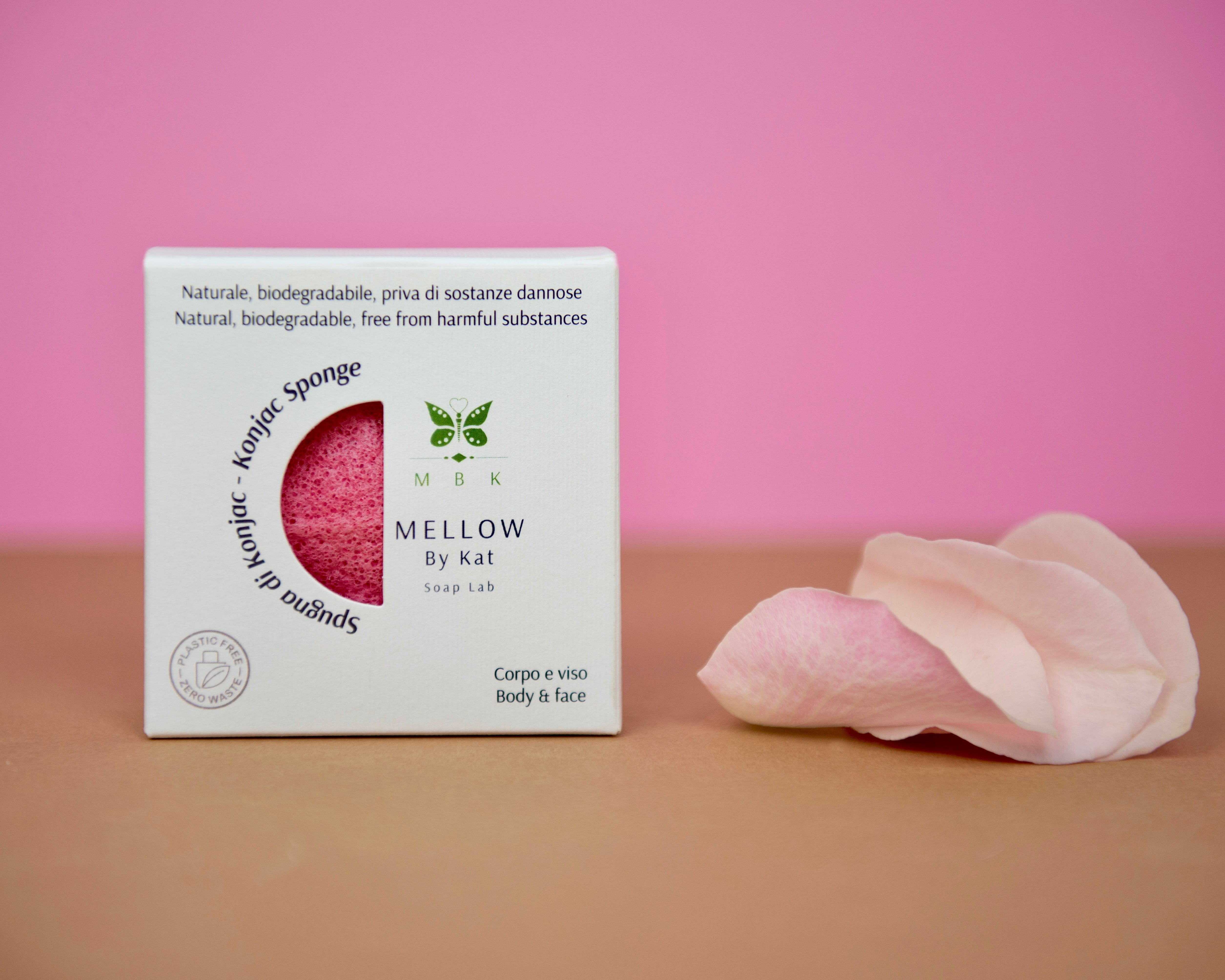 MBK - Mellow By Kat Spugna di Konjac Viso e Corpo