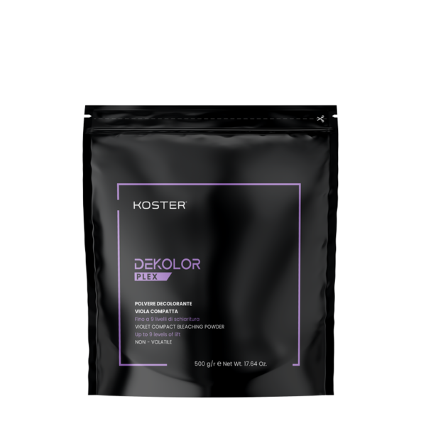 KOSTER DEKOLOR PLEX POLVERE DECOLORANTE VIOLA COMPATTA 500 GR