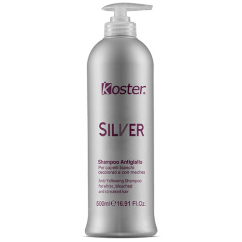 KOSTER SILVER SHAMPOO ANTIGIALLO 500 ML - Tre Pi Profumerie