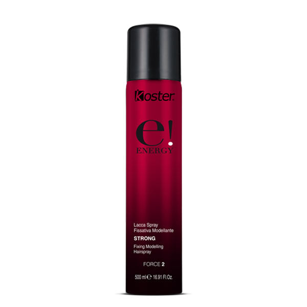 KOSTER ENERGY HAIR LACCA CAPELLI SPRAY 500 ML - Tre Pi Profumerie