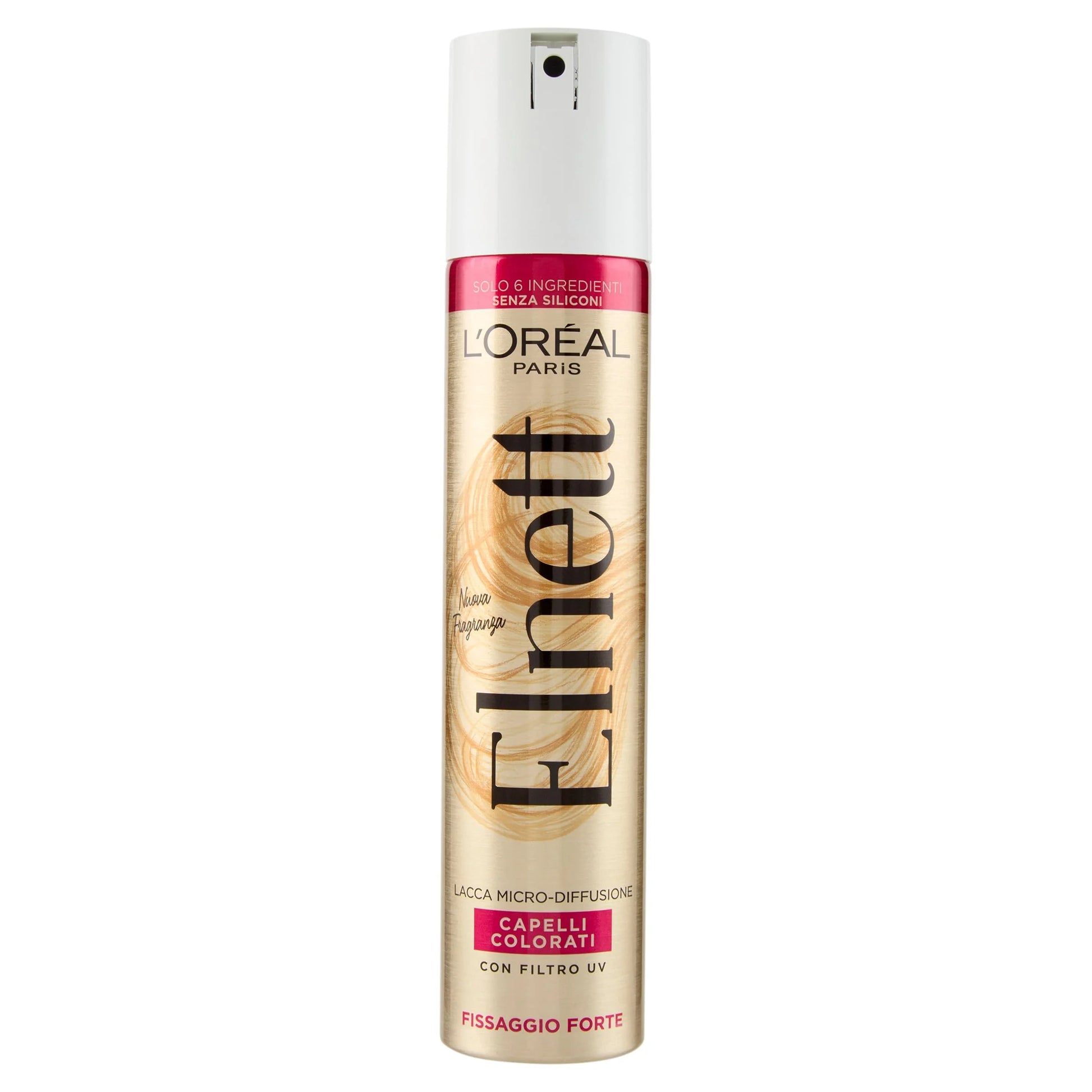 L'OREAL ELNETT LACCA FISSAGGIO FORTE CAPELLI COLORATI 250 ML