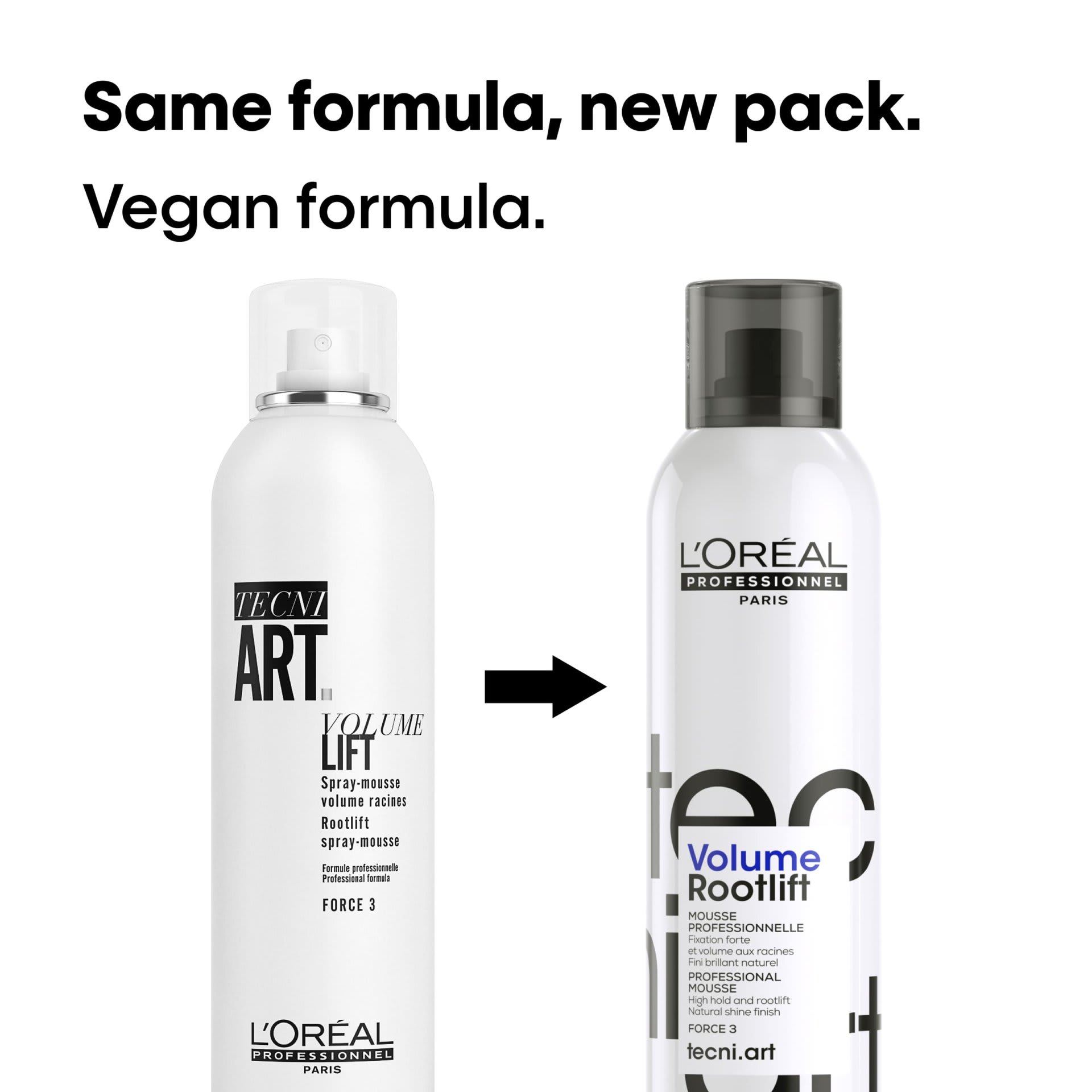 L'OREAL TECNI ART VOLUME LIFT SPRAY MOUSSE FORCE 3 250 ML