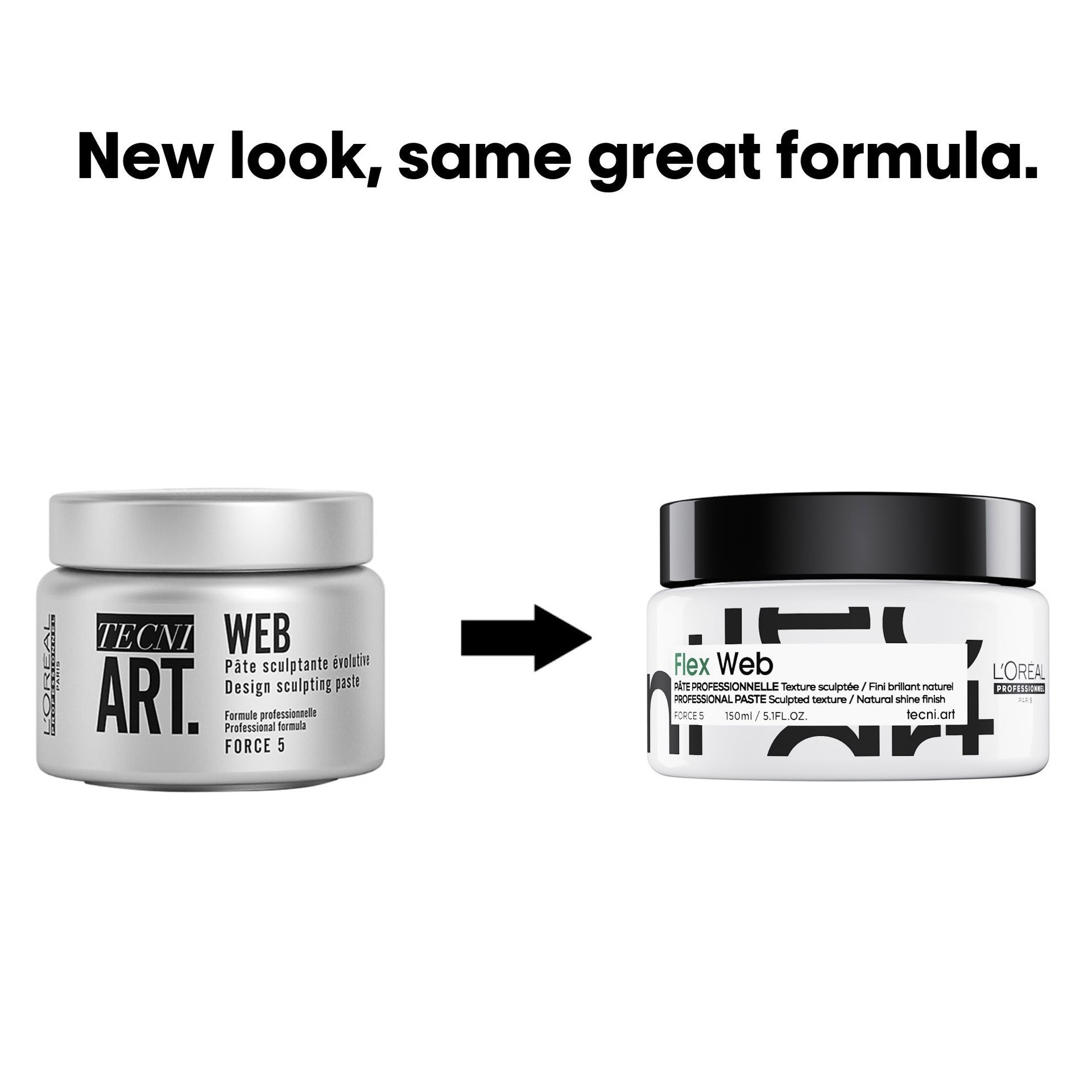 L'OREAL TECNI ART WEB DESIGN SCULPTING PASTE 150 ML