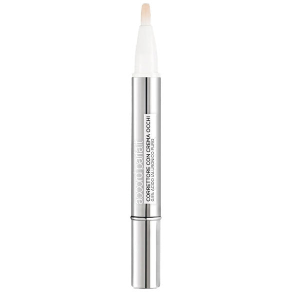 L'OREAL ACCORD PARFAIT CORRETTORE CON CREMA OCCHI PEACH - Tre Pi Profumerie