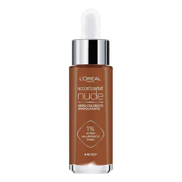 L'OREAL ACCORD PARFAIT NUDE SIERO COLORATO 8-10 DEEP - Tre Pi Profumerie