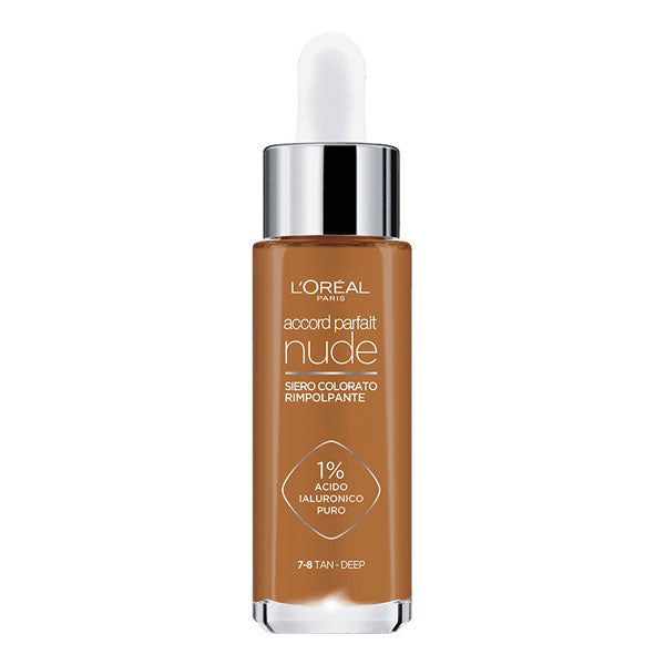 L'OREAL ACCORD PARFAIT NUDE SIERO COLORATO 7-8 TAN-DEEP - Tre Pi Profumerie