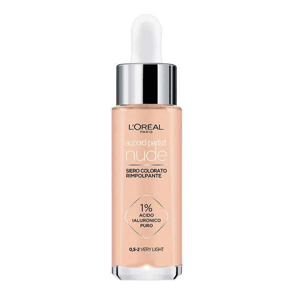 L'OREAL ACCORD PARFAIT NUDE SIERO COLORATO 0.5-2 VERY LIGHT - Tre Pi Profumerie