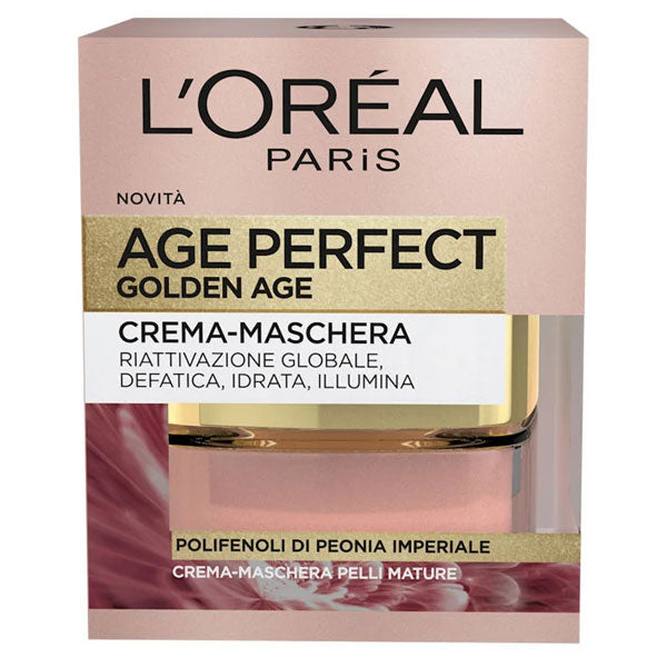 L'OREAL AGE PERFECT GOLDEN AGE CREMA ROSA FORTIFICANTE 50 ML - Tre Pi Profumerie