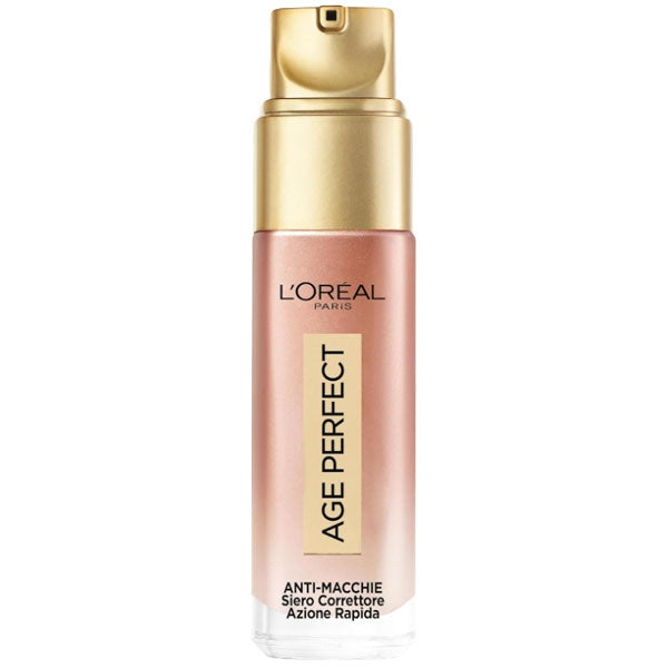 L'OREAL AGE PERFECT SIERO CORRETTORE ANTI-MACCHIE 30 ML - Tre Pi Profumerie