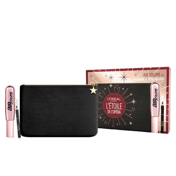 L'OREAL COFANETTO MAKE-UP MASCARA AIRR VOLUME + MATITA - Tre Pi Profumerie