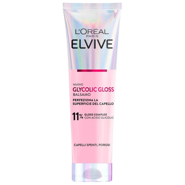 L'OREAL ELVIVE GLYCOLICGLOSS BALSAMO CAPELLI SPENTI 150 ML - Tre Pi Profumerie