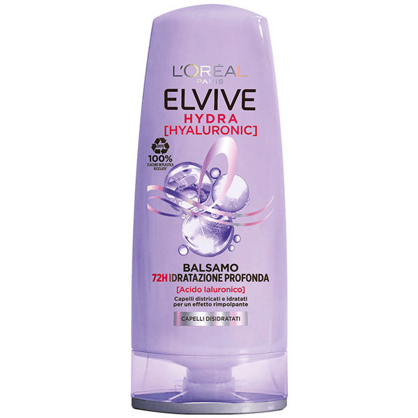 L'OREAL ELVIVE HYDRA HYALURONIC BALSAMO 400 ML - Tre Pi Profumerie