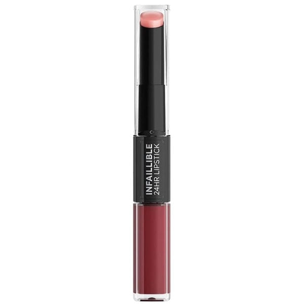 L'OREAL INFAILLIBLE 24HROSSETTO 2 STEP RED TO STAY 502 - Tre Pi Profumerie