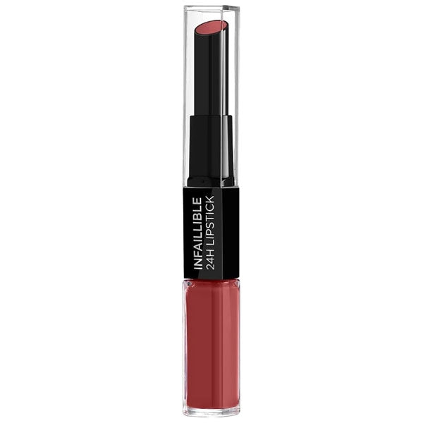 L'OREAL INFAILLIBLE 24HROSSETTO 2 STEP TOUJOURS TOFFEE 801 - Tre Pi Profumerie