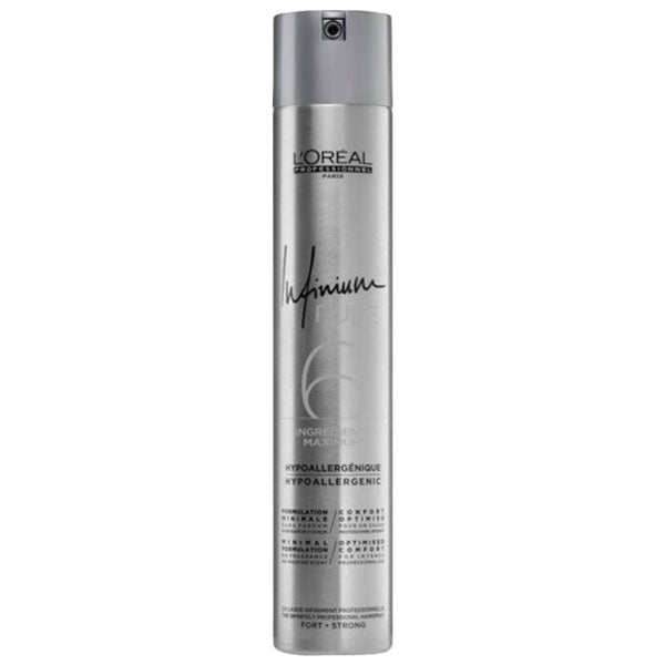 L'OREAL INFINIUM PURE LACCA IPOALLERGENICA STRONG 500 ML - Tre Pi Profumerie