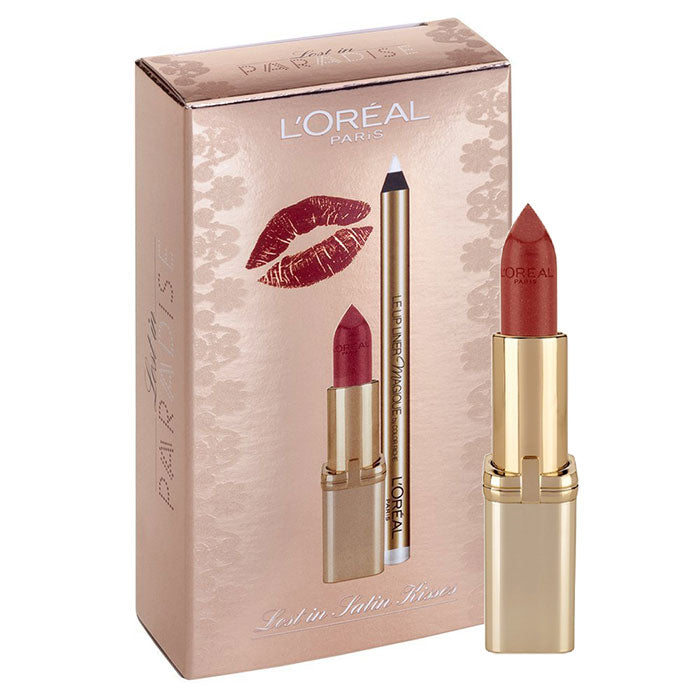 L'OREAL LOST IN PARADISE MATITA TRASP + ROSSETTO COLOR RICHE 345 - Tre Pi Profumerie