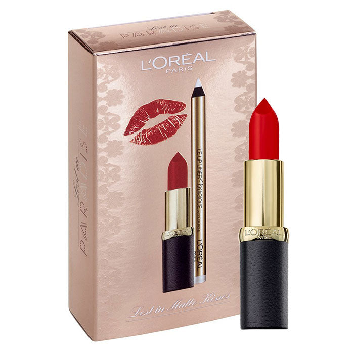 L'OREAL LOST IN PARADISE MATITA TRASP + ROSSETTO COLOR RICHE 346 - Tre Pi Profumerie