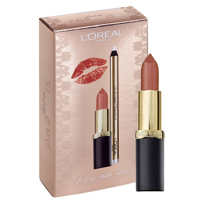 L'OREAL LOST IN PARADISE MATITA TRASP + ROSSETTO COLOR RICHE 636 - Tre Pi Profumerie