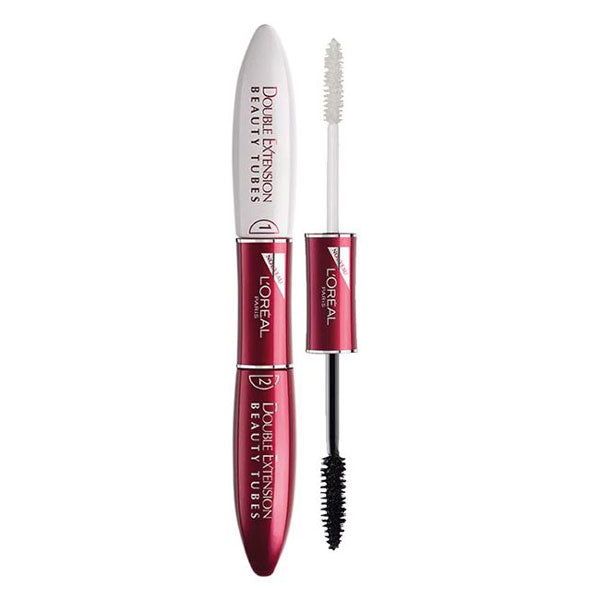L'OREAL MASCARA DOUBLE EXTENSION BEAUTY BLACK - Tre Pi Profumerie