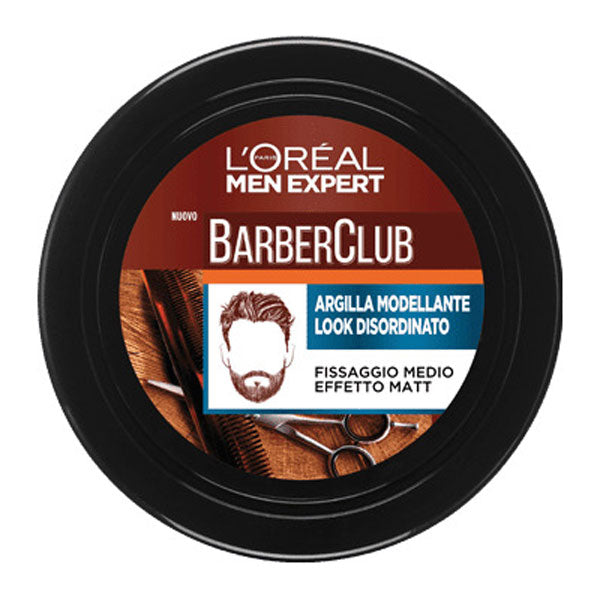 L'OREAL MEN EXPERT BURBERCLUB ARGILLA MODELLANTE 75 ML - Tre Pi Profumerie
