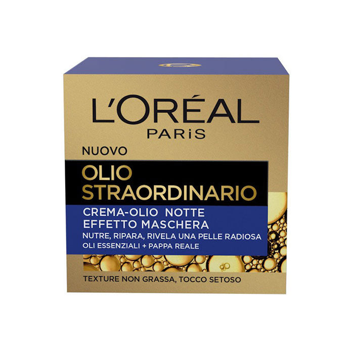 L'OREAL OLIO STRAORDINARIO CREMA NOTTE 50 ML - Tre Pi Profumerie