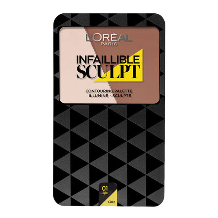 L'OREAL PALETTE CONTOURING INFALLIBLE SCULPT LIGHT 01 - Tre Pi Profumerie