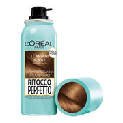 L'OREAL PARIS RITOCCO PERFETTO SPRAY ISTANTANEO I CASTANI DORATI - Tre Pi Profumerie