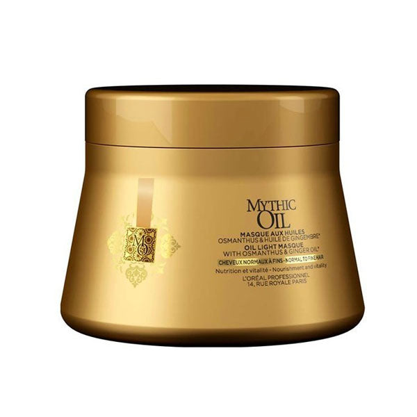 L'OREAL PROFESSIONNEL MYTHIC OIL MASCHERA CAPELLI NORMALI 200 ML - Tre Pi Profumerie