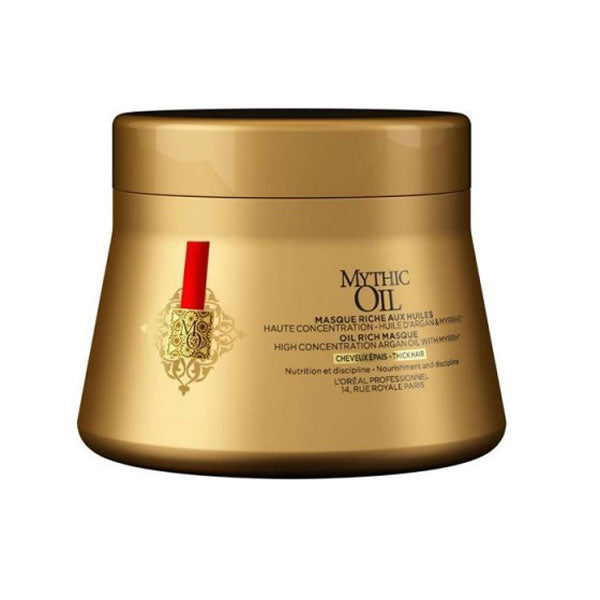 L'OREAL PROFESSIONNEL MYTHIC OIL MASCHERA CAPELLI SPESSI 200 ML - Tre Pi Profumerie