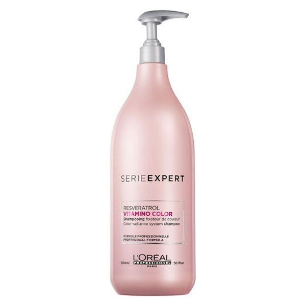 L'OREAL PROFESSIONNEL SERIE EXPERT SHAMPOO VITAMINO COLOR 1500ML - Tre Pi Profumerie