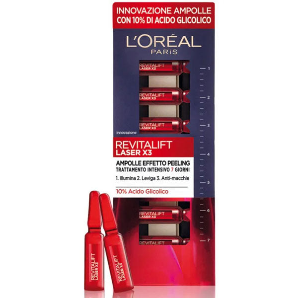 L'OREAL REVITALIFT LASEX3 AMPOLLE EFFETTO LIFTING 7 X 1 ML - Tre Pi Profumerie